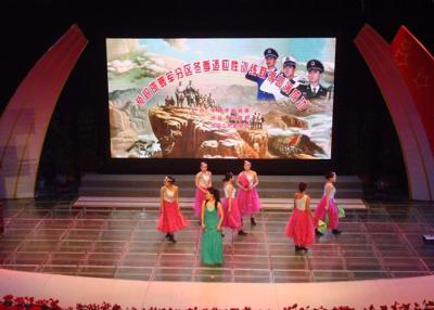 China High Definition P6 large video display indoor led video screen 6000 To 8000cd / sqm for sale