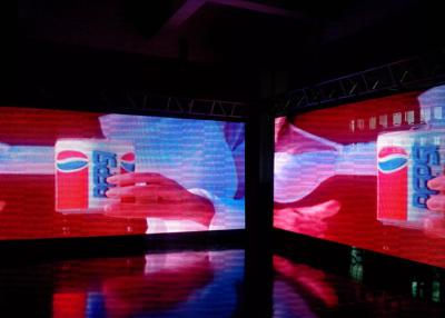 Chine P10 annonçant l'affichage à LED Embarque des médias multi de LED d'écran visuel d'intérieur de mur à vendre