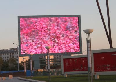 China Definición digital al aire libre de la INMERSIÓN 2R1G1B de la solución de la exhibición de la publicidad de P16 LED alta en venta