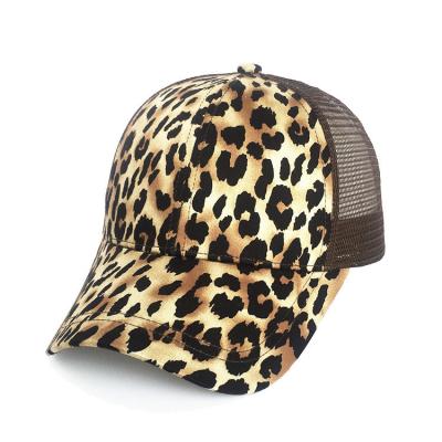 China Luxury Fashion Hats Men's Baseball Cap Outdoor Sports PVC Sun Leopard Tarpaulin Hat Unisex Baseball Cap for sale