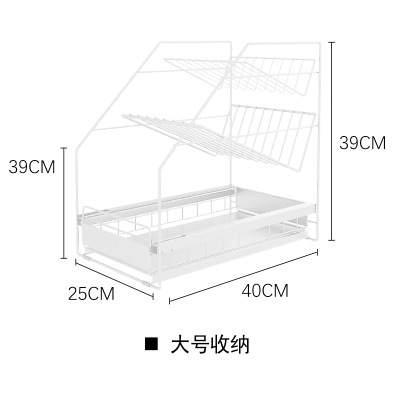 China Kitchen New Product Factory Promotion Price Recyclable Black Iron Three Layers Type A Sewer Rack for sale