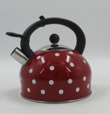 China Household China Supply Handmade 2.7L Water Kettle Stainless Steel Whistler For Household for sale