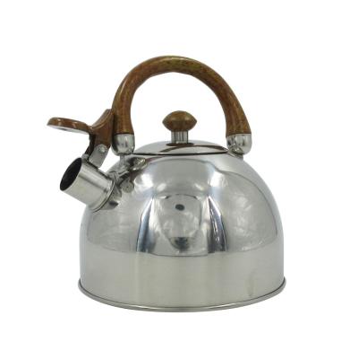 China Factory Custom Modern Stainless Steel Whistling Water 2.5L Kettle With Handle for sale