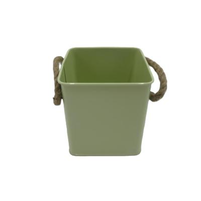 China Stable New Style Tidying / Storage Metal Storage Basket Container With Handle For Kitchen for sale