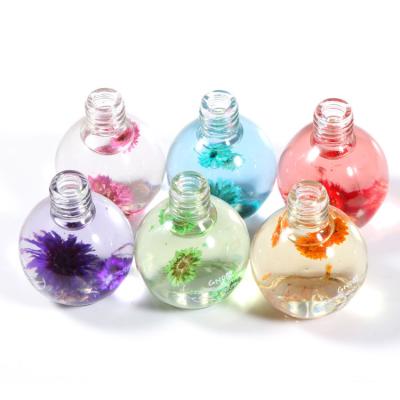 China Flower Manicure Nail Edge Care Nail Cuticle Oil Softening Scented Private Label for sale