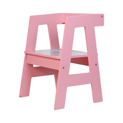 China High Quality European Cheap PANEL Children's Wooden Chair Baby Bedroom Room for sale