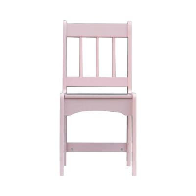 China Latest Design Hollow Pink MDF Stool Dining Stool Extendable Living Room Bedroom for sale