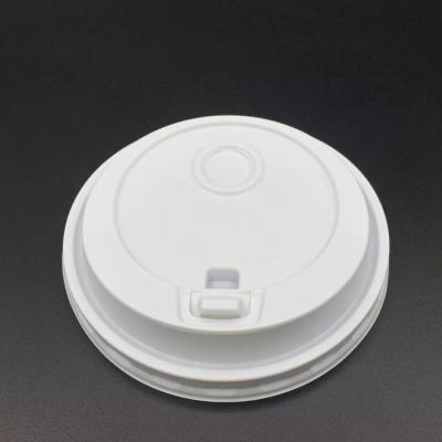 China Food Grade Plastic Paper Cup Lids Non Smell Biodegradable For Drinking Cup for sale