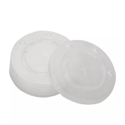 China ODM OEM Cold Drink Lids ,  Disposable Straw Slot Lid For Paper Cups for sale