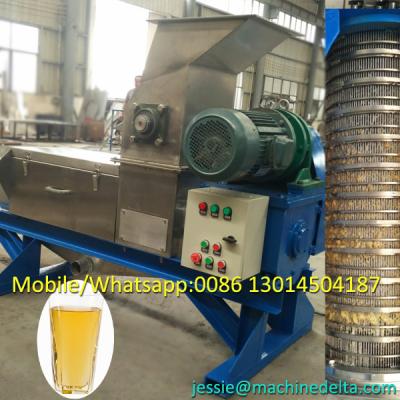 China To extract kinds of vegetables and fruits to get juice fruit squeezing machine / fiber fruit vegetable presser for sale