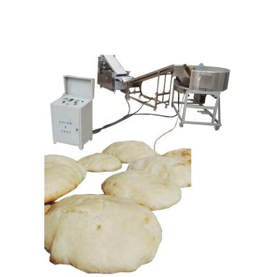 China energy saving arabic pita bread baker machine/chapati bread forming with gas heating baking oven for sale