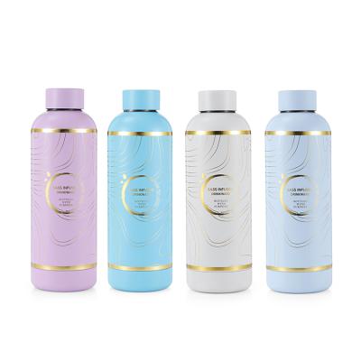 China New designer PORTABLE water bottle sport insulated water bottle small mouth stainless steel hot vacuum flask for sale