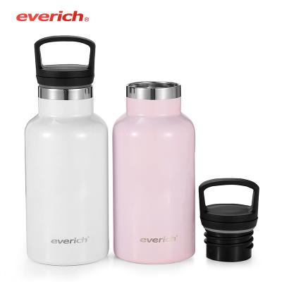 China Everich PORTABLE Stainless Steel Water Bottle Insulated Flask BPA Free Leakproof Water Bottle for sale