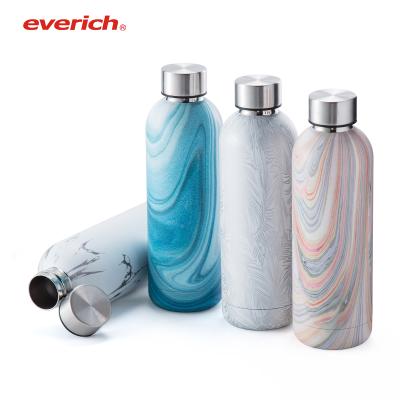 China New Fashion Double Wall Leakproof Stainless Steel Water Bottle Small Everich Mouth Bottle for sale