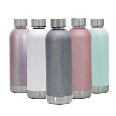 China 2020 factory supply sustainable straining bottle 18/8 stainless steel cold water insulated water bottles directly for sale