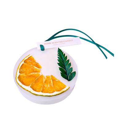 China Moroccan Handmade Custom Packaging Dried Flower Room Round Air Freshener Scented Scented Wax Tablets for Bedroom Clothes for sale