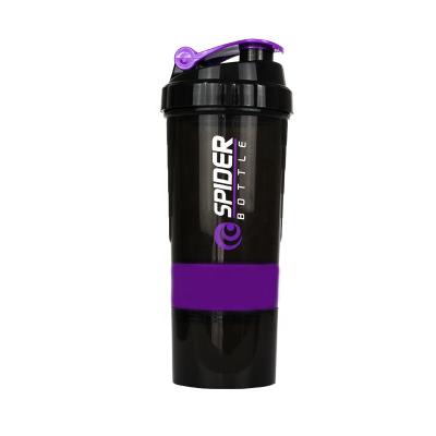 China Wholesale Viable Mixer Shaker Bottle Gym Plastic Cup Smoothie Shaker Bottle for sale