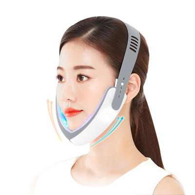 China Tightening Face Lifting 2021 New Arrival Portable Color Home Face Lift EMS Light Weight Microcurrent Lifting Device Beauty Instrument EMS for sale