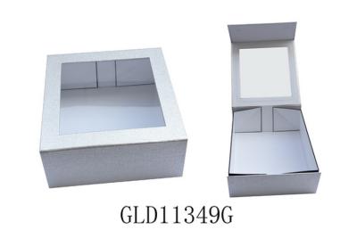 China Recyclable Folding Gift Boxes With Window , Makeup Product Packaging Boxes for sale