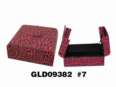 China Leopard Pattern Cosmetic / Chocolate Gift Packaging Box Casual Style for sale