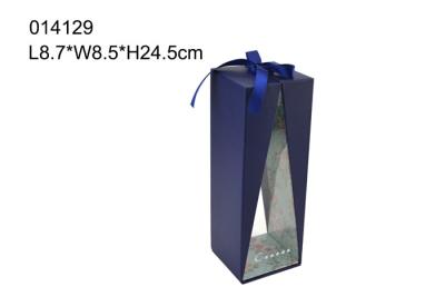 China Display Ribbon Art Paper Cardboard Presentation Boxes , Luxury Packaging Boxes for sale