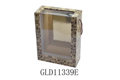 China Transparent PVC Window Paper Gift Box Storage Delicate Personalized for sale