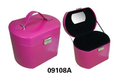 China Round Corner Glossy Custom Packing Boxes Personalised PU Leather Material for sale