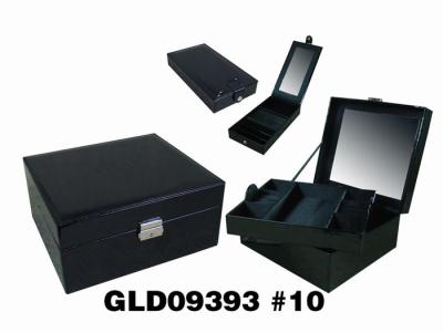 China Portable Elegant Storage Custom Jewelry Boxes Personalized Travel Jewelry Case for sale