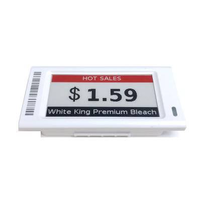 China 2.13 Inch Supermarket Wireless Wheat Price Tag Display SUNPAITAG E-ink Epaper Shelf Label Cheap Electronic Wifi for sale