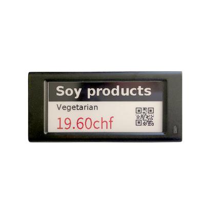 China Wireless 2.4Ghz ESL Supermarket SDK Sunpaitag e Ink Display Electronic Price Tag for sale