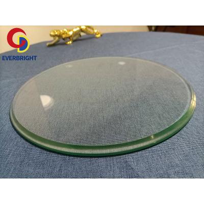 China 3 - 12mm Fine Polished Edge Float Tempered Glass Safety High Temperature Resistant Clear Tempered Glass for sale