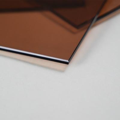 China Modern stylish cheap price 5mm 6mm 8mm 10mm gray blue brown 12mm bronze tempered toughened tinted glass for sale