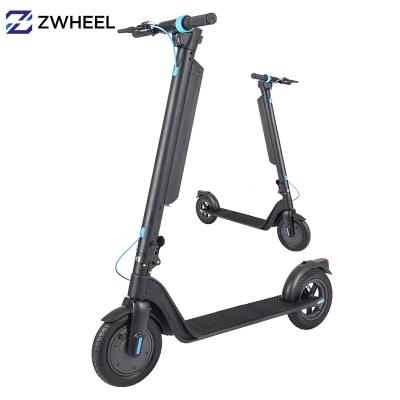 China Powerful Foldable E Scooter Kick Scooter For Adult 30km/h 350W Long Range Design Screen 30km Off Road Electric Scooter E12 for sale