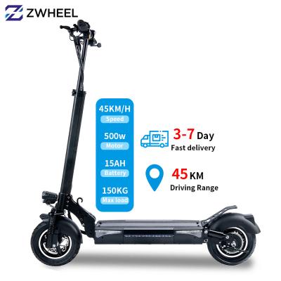 China Fashion design drop shipping 10 inch citycoco 2 wheel electric scooter 500-2000w 48V folding electric scooter T4 for sale