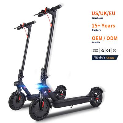 China APP EU UK warehouse electric scooter E9D adult scooter/waterproof IPX4 8.5 inch motor 350W with 7.5AH battery foldable e scooter dropshipping for sale