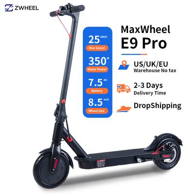 China Wholesale Unisex Foldable Waterproof Top Speed ​​25km/h 2 Wheel 10AH 30Km 350W Adult Electric Scooter for sale