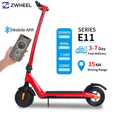 China APP high quality hot sale citycoco two wheel 8.5 inch 36V 7.5AH 400W electric scooter/waterproof IPX4 E11 new for sale