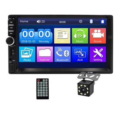 China Factory Offer 7 Inch Touch Screen Double DIN Music Player Stereo, 2 Din Video Stereo, Autoradio Car MP5 Player 7018B for sale