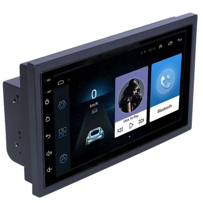 China 2 Inch 2.5D Screen Android 7 Din Android 2+16G GPS BT USB AC7315 Car Explosion Proof Screen Stereo Radio for sale