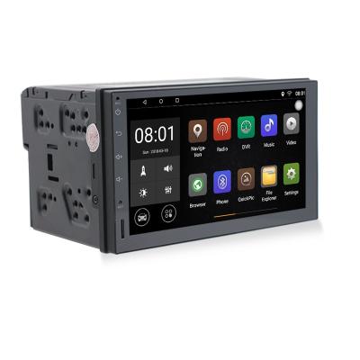 China 7inch Android 8.1 Mp5 Universal Din 1+16G GPS Navigation Touch Screen Car Radio 2 Player Universal for sale