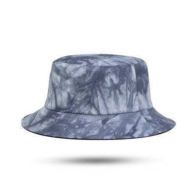 China Sun Protection/High Quality Wholesale Cheap Hat Gift/Promotion Stock Cotton Sun Shade Tie Dye Bucket On Sale Limited for sale