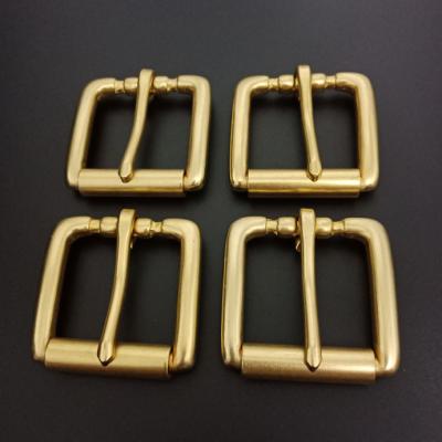 China Custom Solid 40mm Brass Buckle Durable.attractive 38mm Roll 40mm for sale