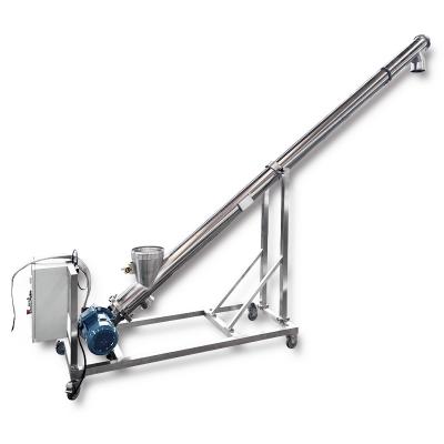 China Granule Screw Feeder , Grain Feeder ,  Stainless Steel Screw Conveyor for sale