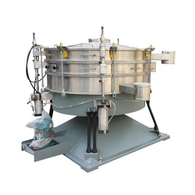 China Circular Multi-layer Stainless Steel Vibrating Screen Large Production Powder Particle Grading Screening Equipment for sale