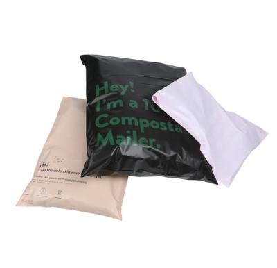 China Custom Printed Logo Plastic Courier Delivery Bags for Webshop Clothing Packaging for sale