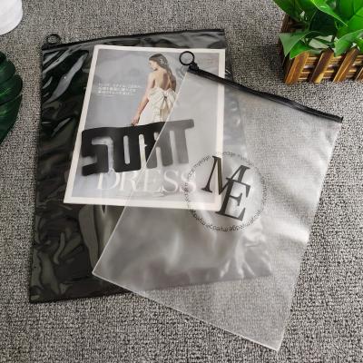 China Eco Friendly Custom Packaging Bags Garment Zipper Bags for sale