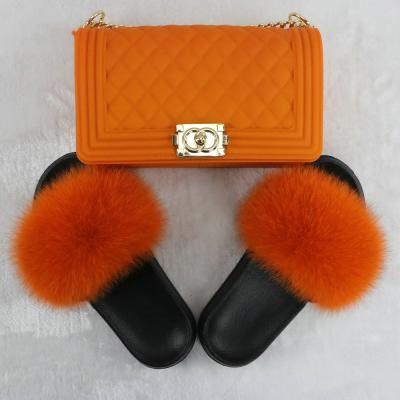 China Wholesale fashion trend lady handbags women handbags ladies fur sandals women's slips for sale