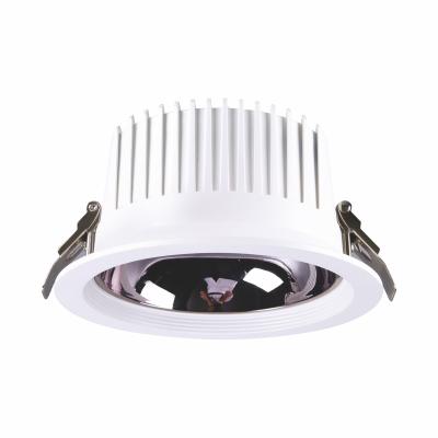 China Modern Commerical Light Source 7W-50W COB Led Recessed Ceiling Down Light Plus Reflector Option for sale