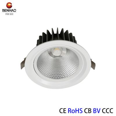 China RECESSED MOUNTED High Lumen 30w Office Desk Cob Inside Ceiling Led Dimmable Downlight for sale