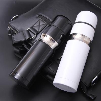 China New PORTABLE Thermos Bottle Thermal Coffee Mug For Tea Thermocup With Infuser Vacuum Insulation Cup Tea Thermos Steel Glass Tea Mug for sale